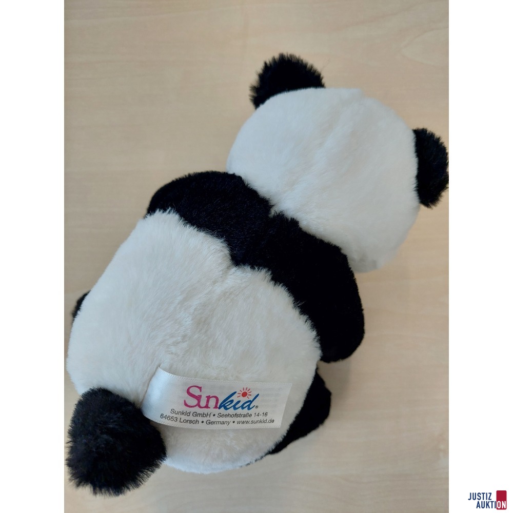 Plüschtier – Panda der Marke Sunkid 20 cm hoch NEU