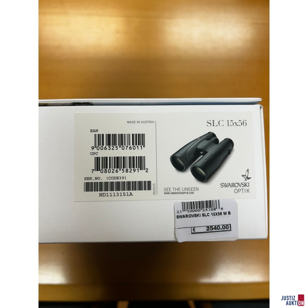 Swarovski Optik SLC 15x56 WB