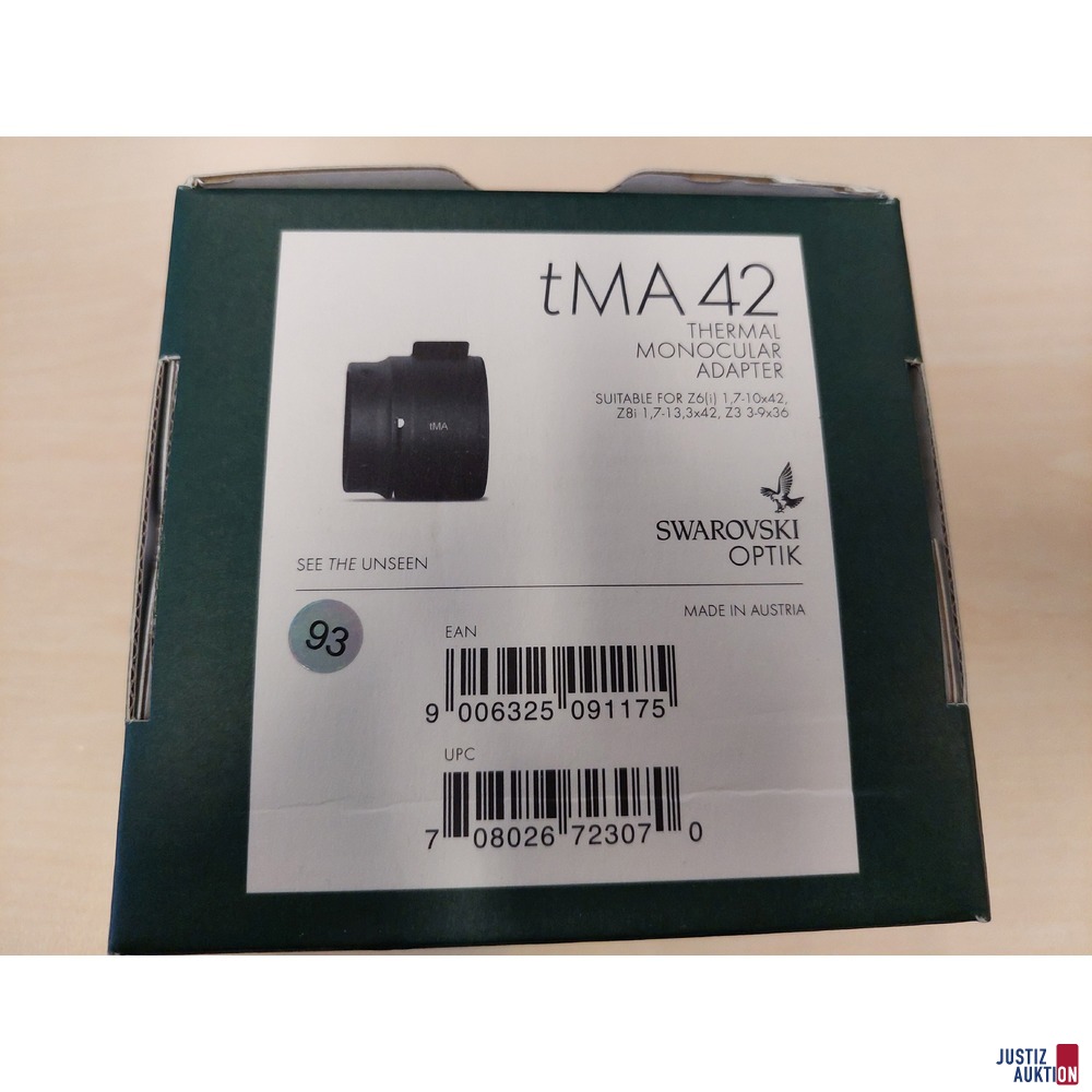 Thermal Monocular der Marke Swarovski Optik TMA 24 TM 35