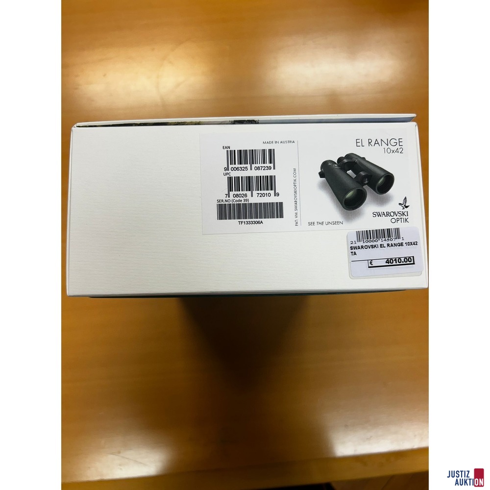 Swarovski Optik EL Range, 10 x 42 TA