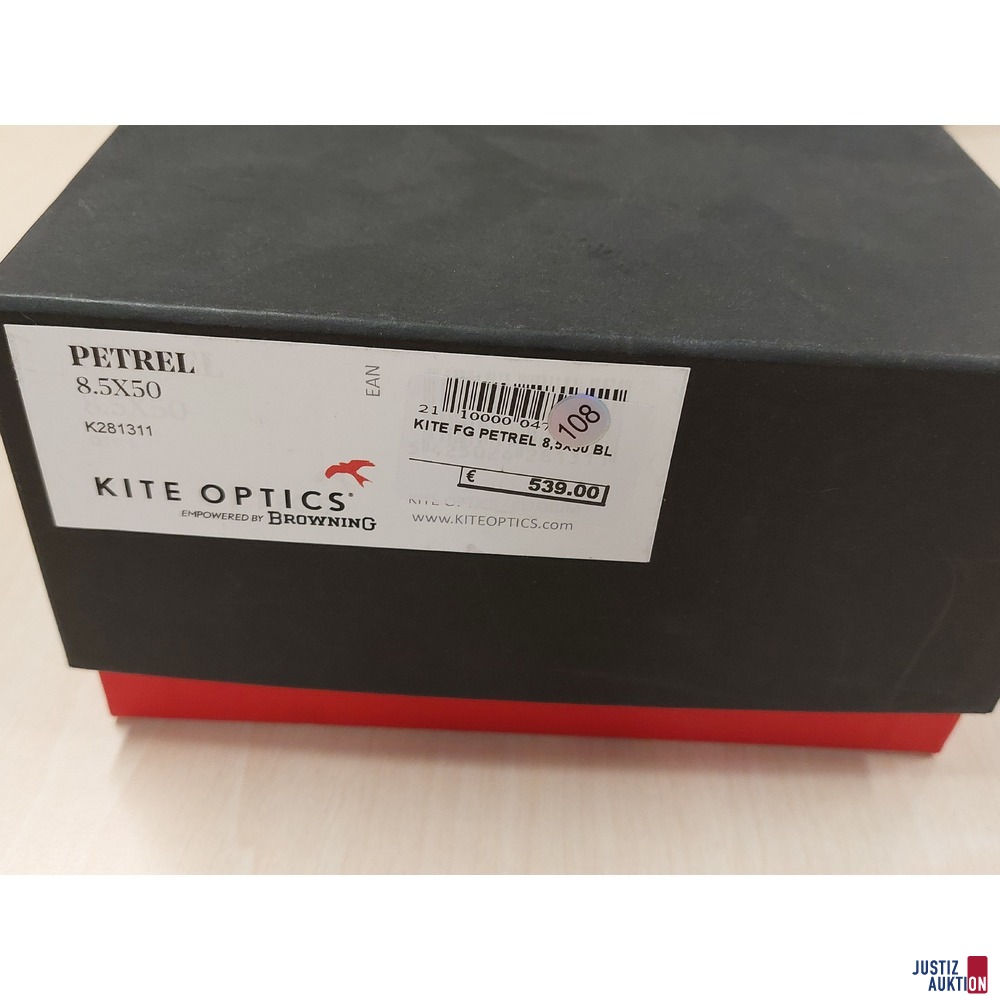 Fernglas der Marke Kite Optics Petrel 8,5x50