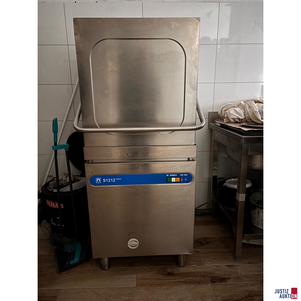 Durchschubssp&uuml;lmaschine