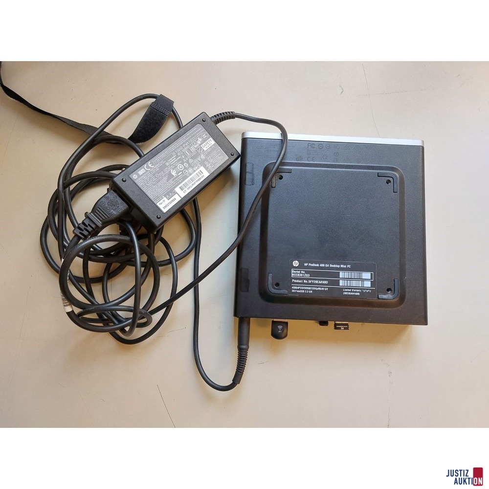 HP Mini PC Pro Desk 400 u.a.