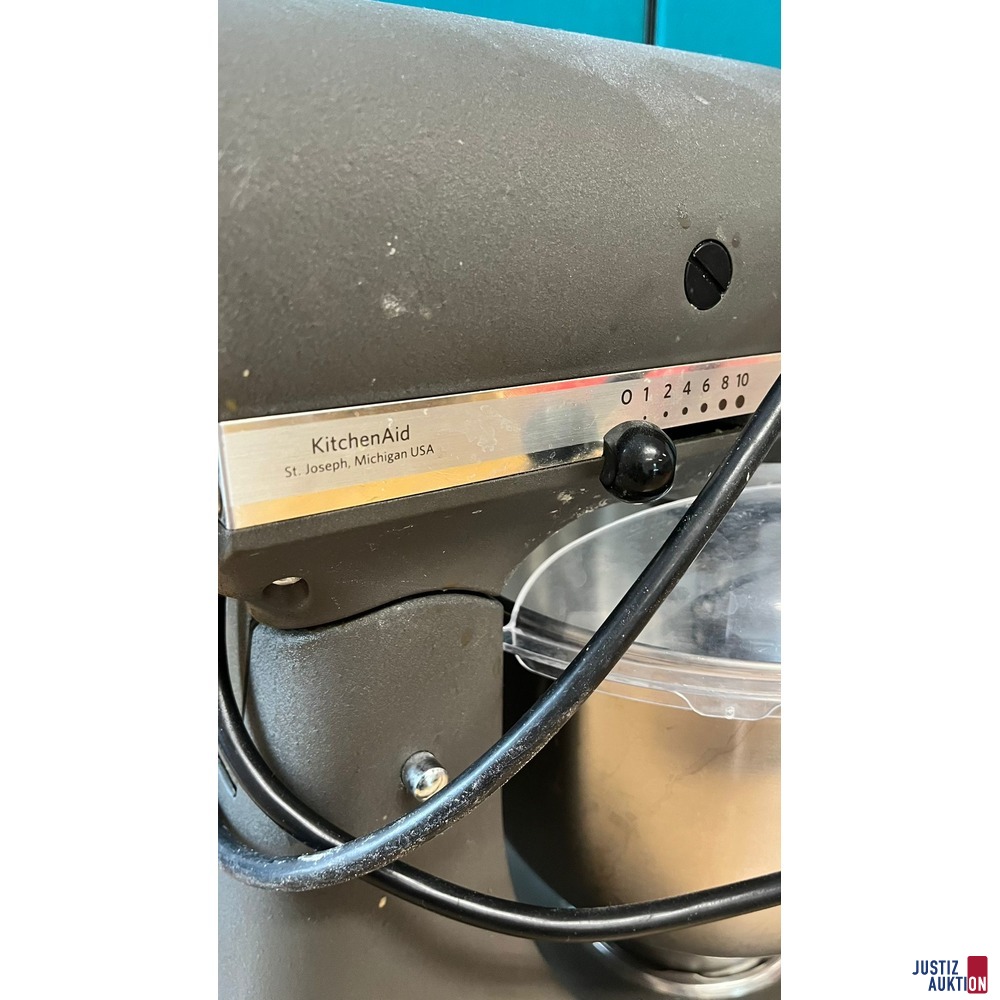 Kitchen aid grau mit Topf - ohne weiteres Zubeh&ouml;r