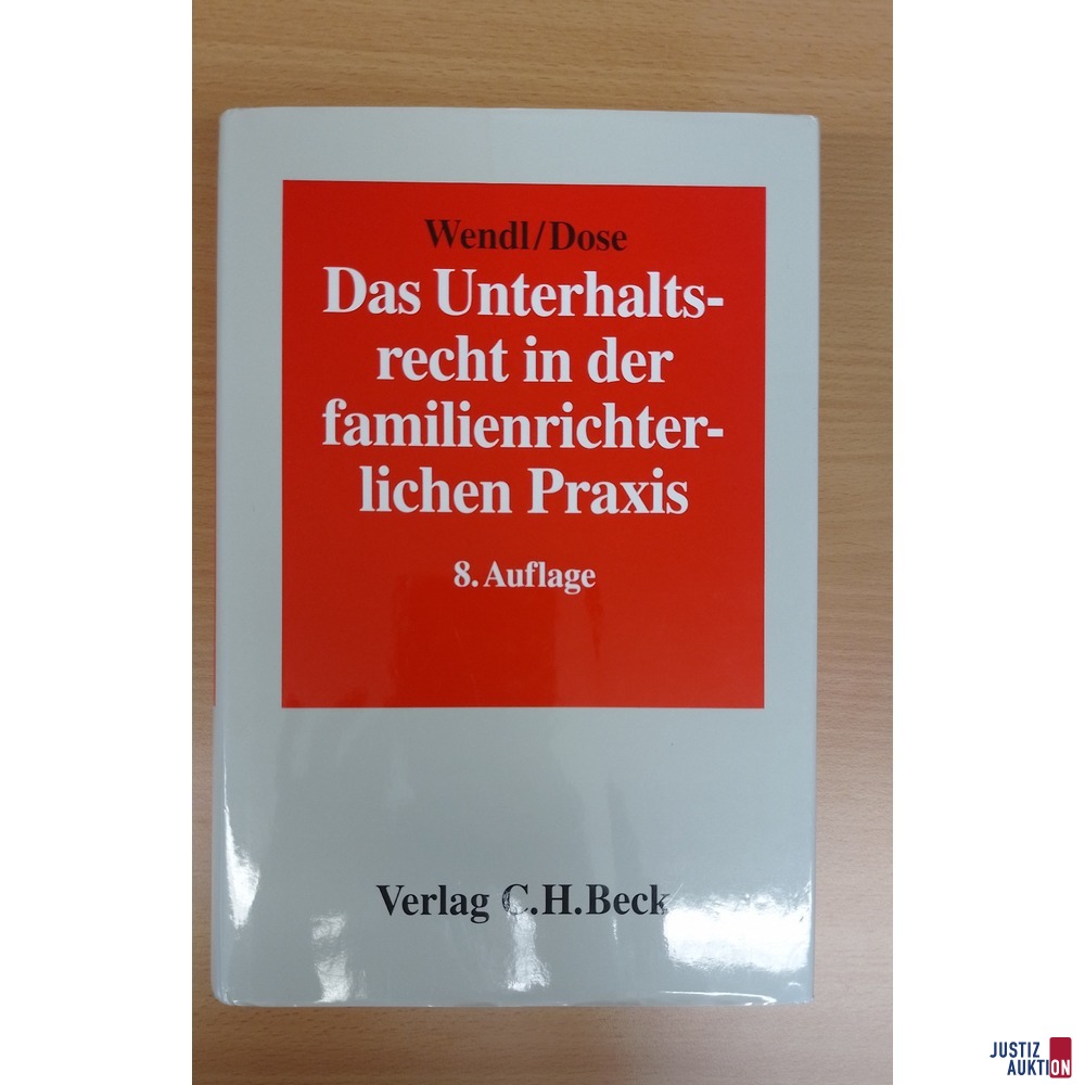 Das Unterhaltsrecht