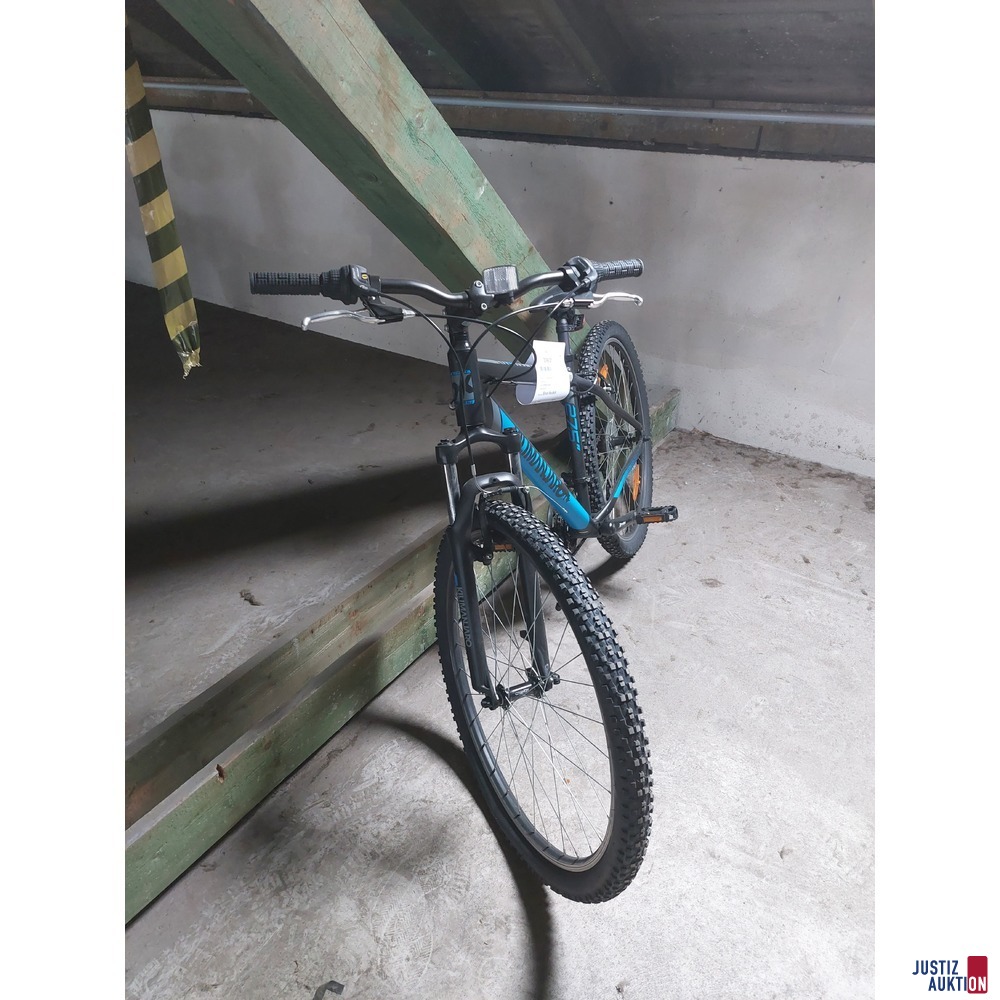 MTB X Fact Mission Alu Kilimanjaro schwarz/blau 