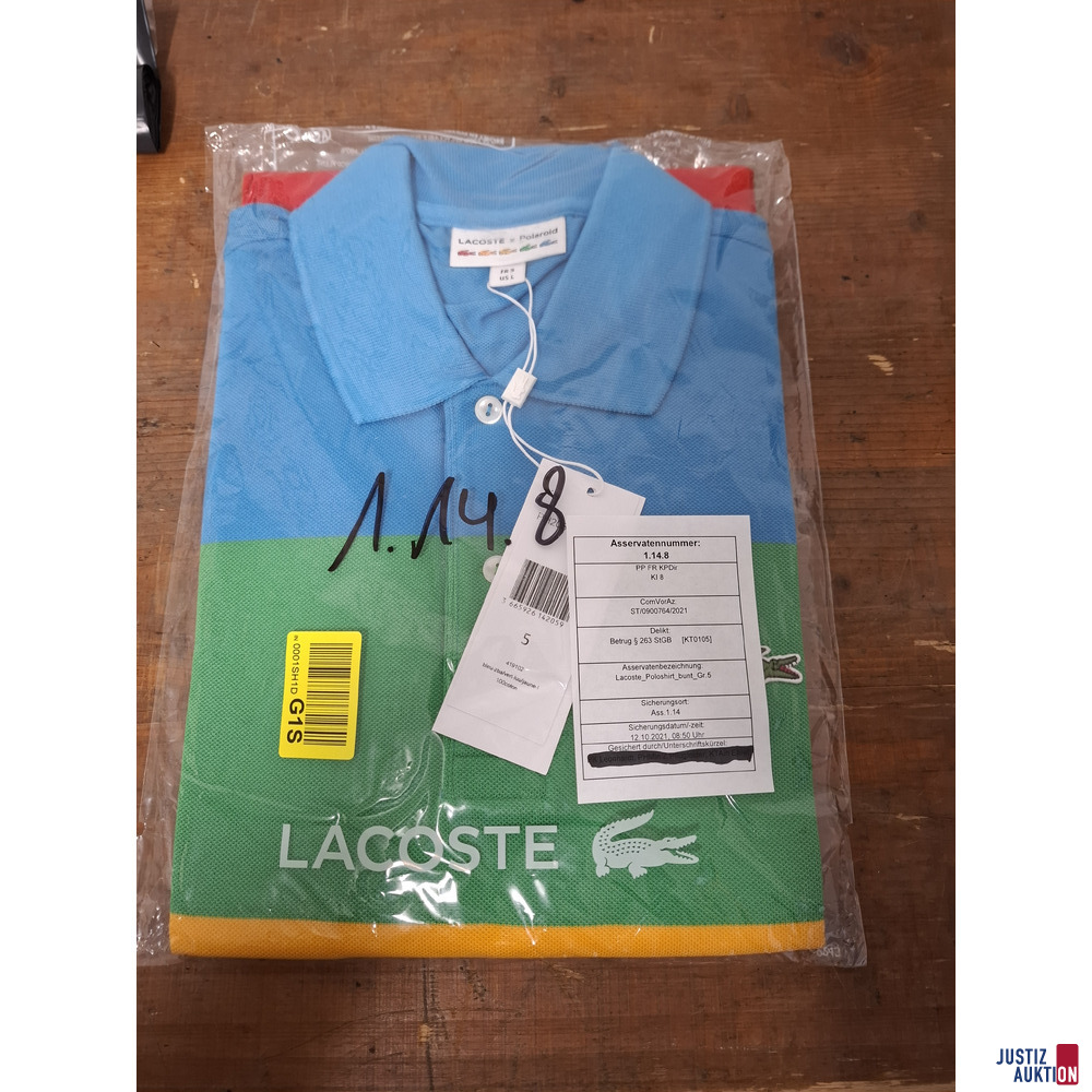 Lacoste Short bunt&comma; Gr&period; S