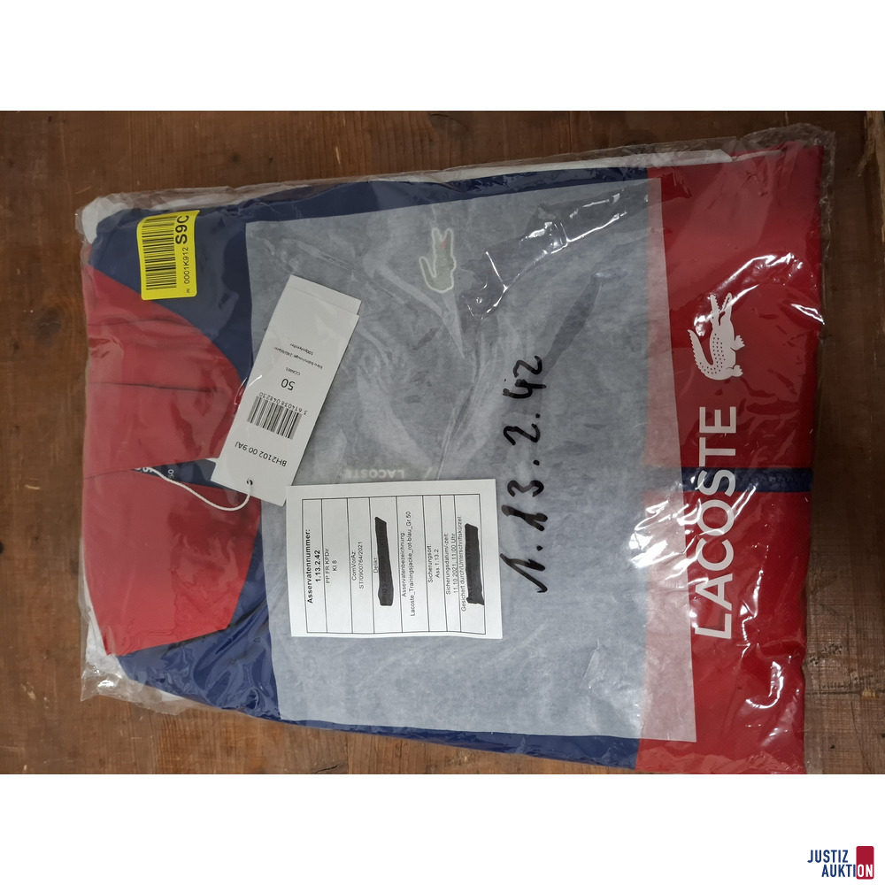Trainingsjacke Lacoste Gr&period;48