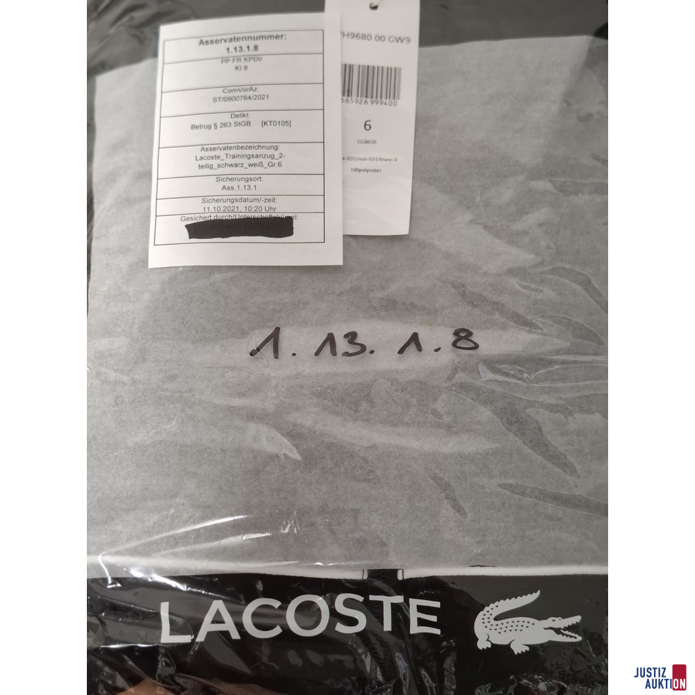 Lacoste Traingsanzug