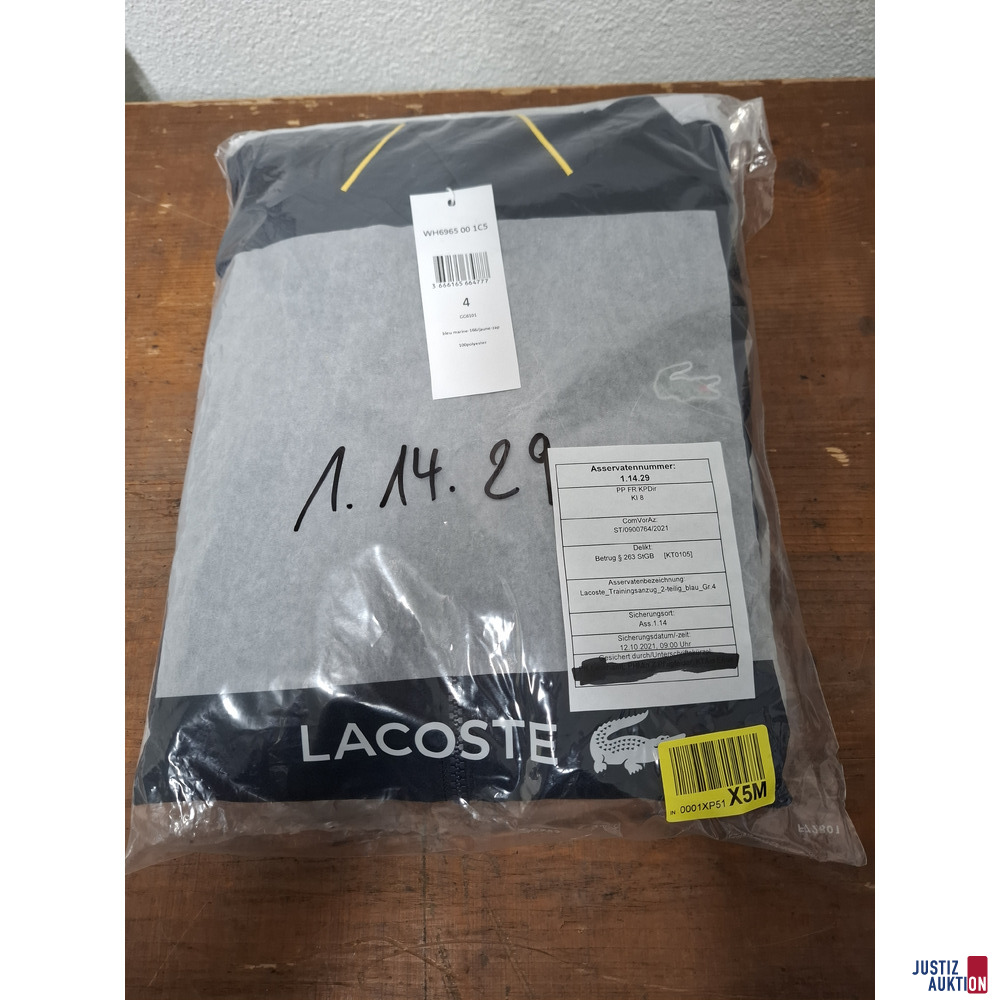 Lacoste Trainingsanzug  Gr&period;4