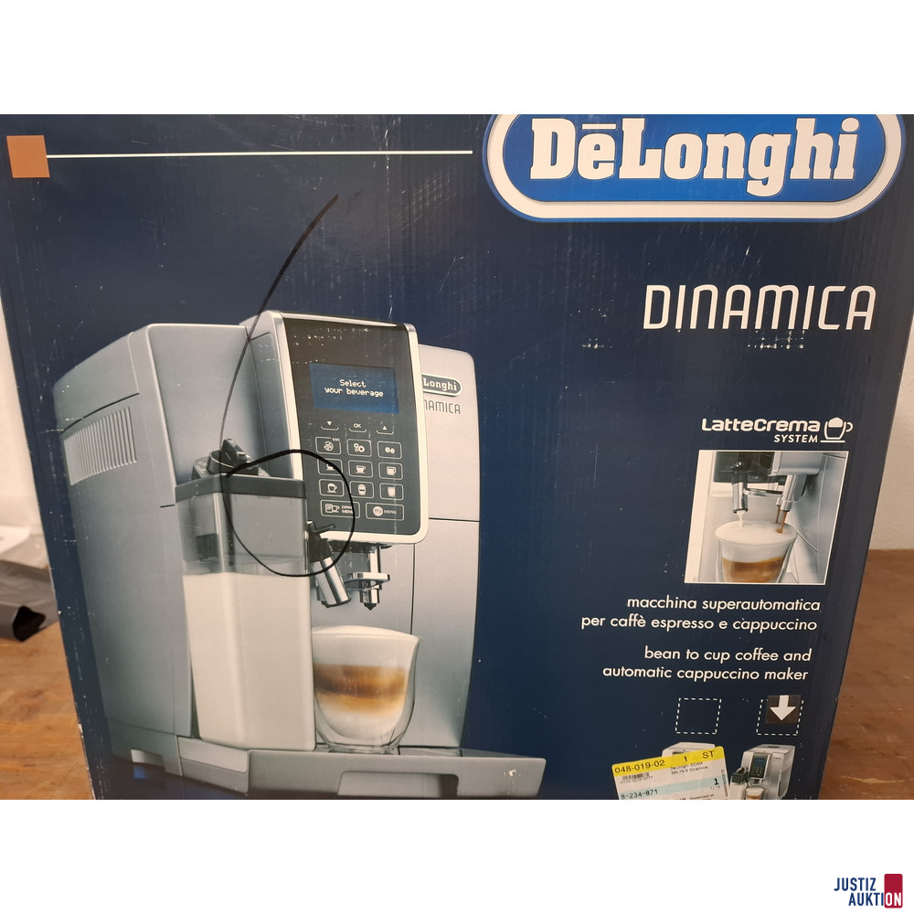 Kaffeemaschine im Orginalkarton
