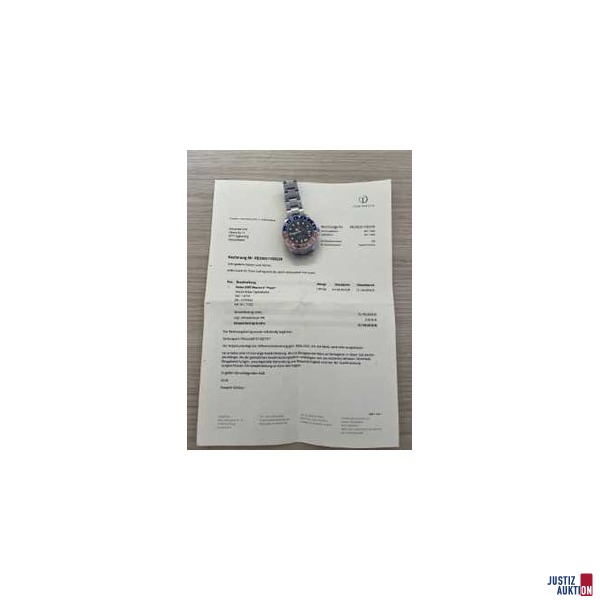 Herrenarmbanduhr Rolex Oyster Automatic GMT Master II &quot&semi;Pepsi&quot&semi;