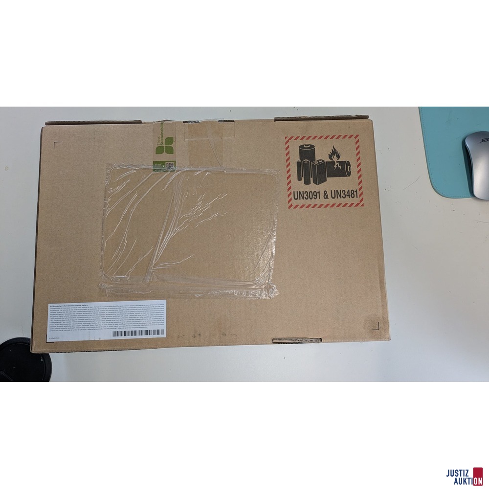 Verpackung hinten