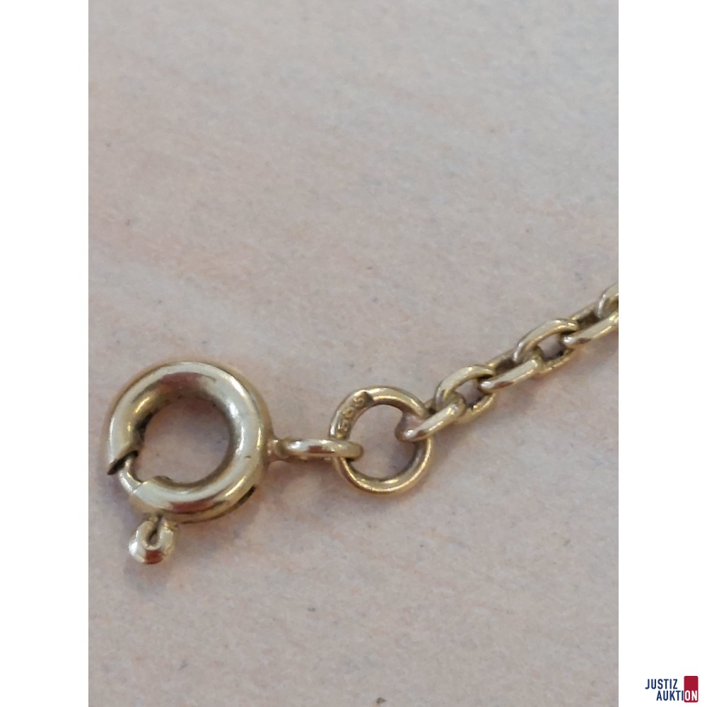 Halskette Anker 585 ‰ amtspunziert - 60 cm Länge - 5,2 g