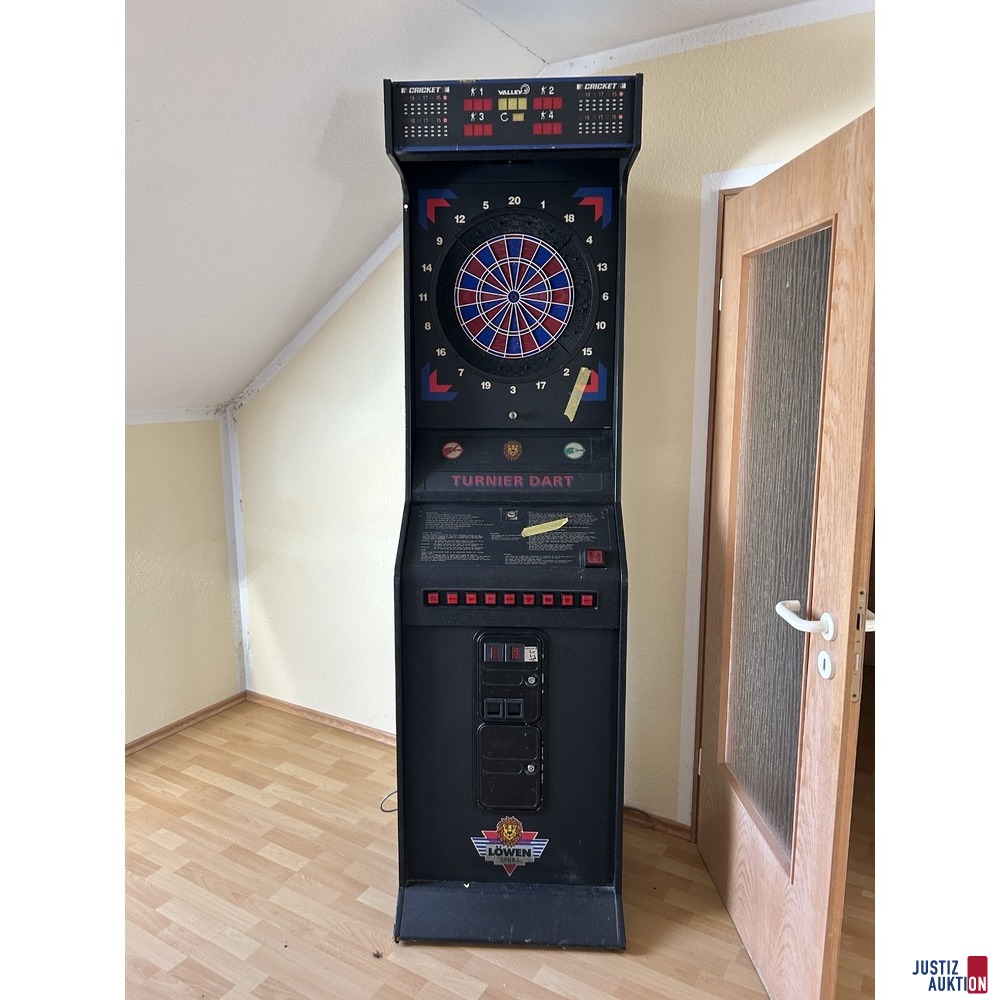 Vorderseite Dartautomat