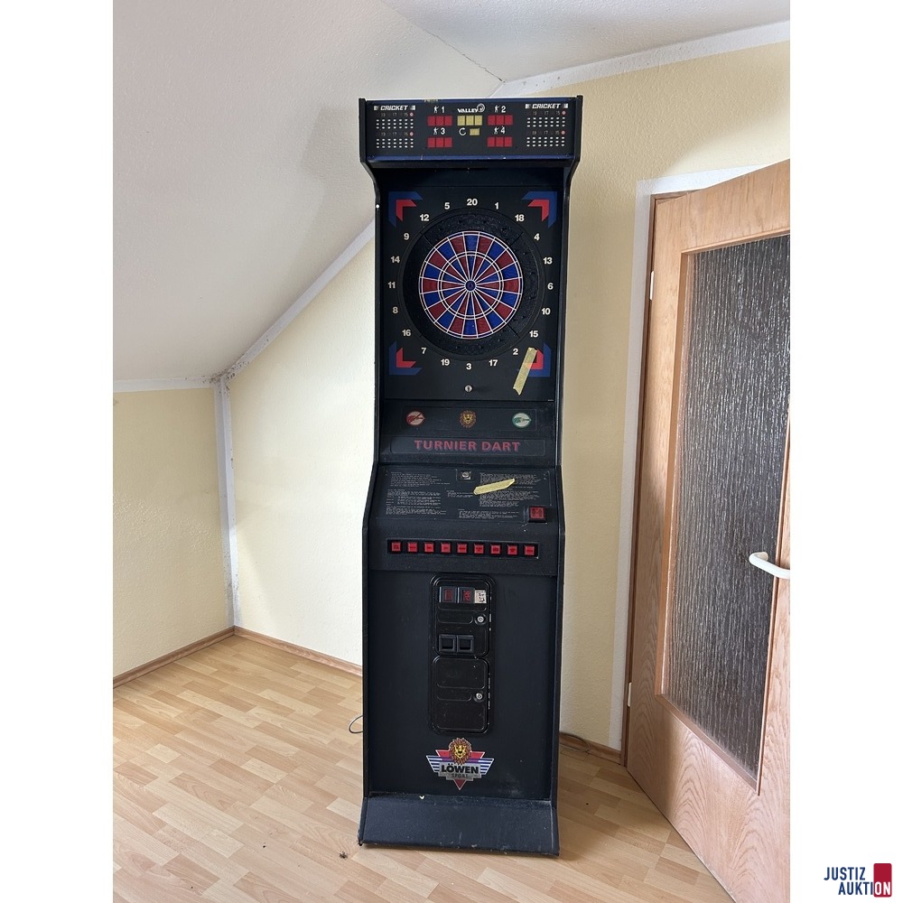 Vorderseite Dartautomat