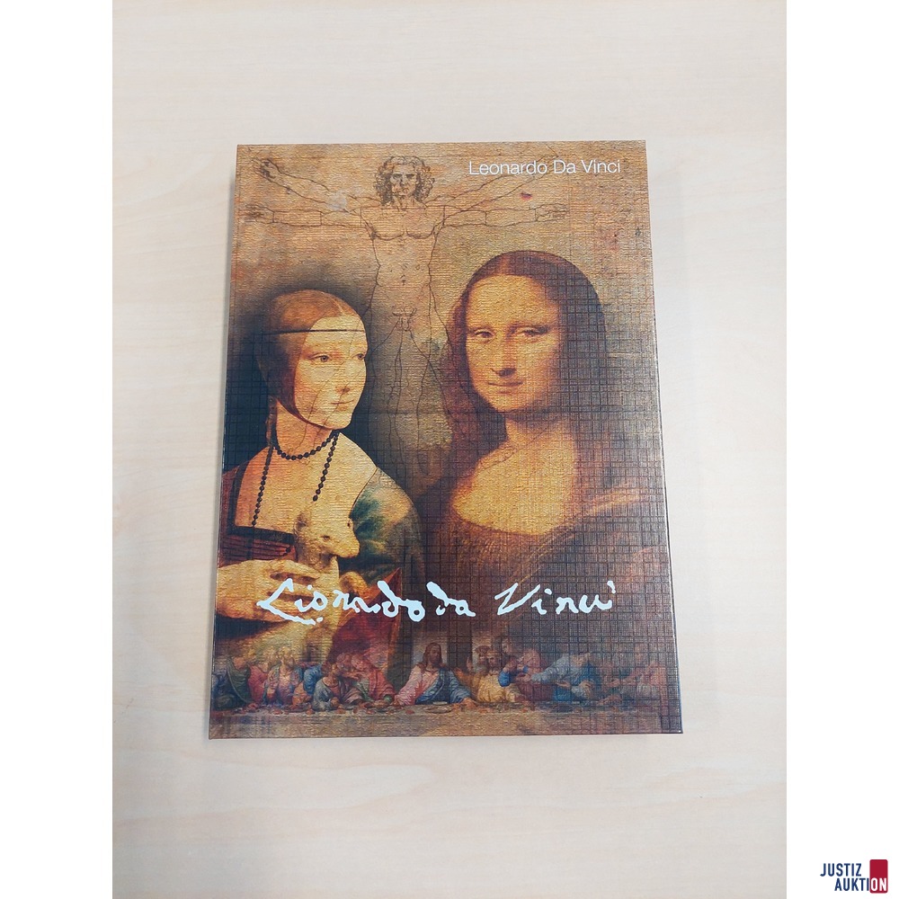 Leonardo Da Vinci Medaillen-Set mit 9 von 10 Medaillen