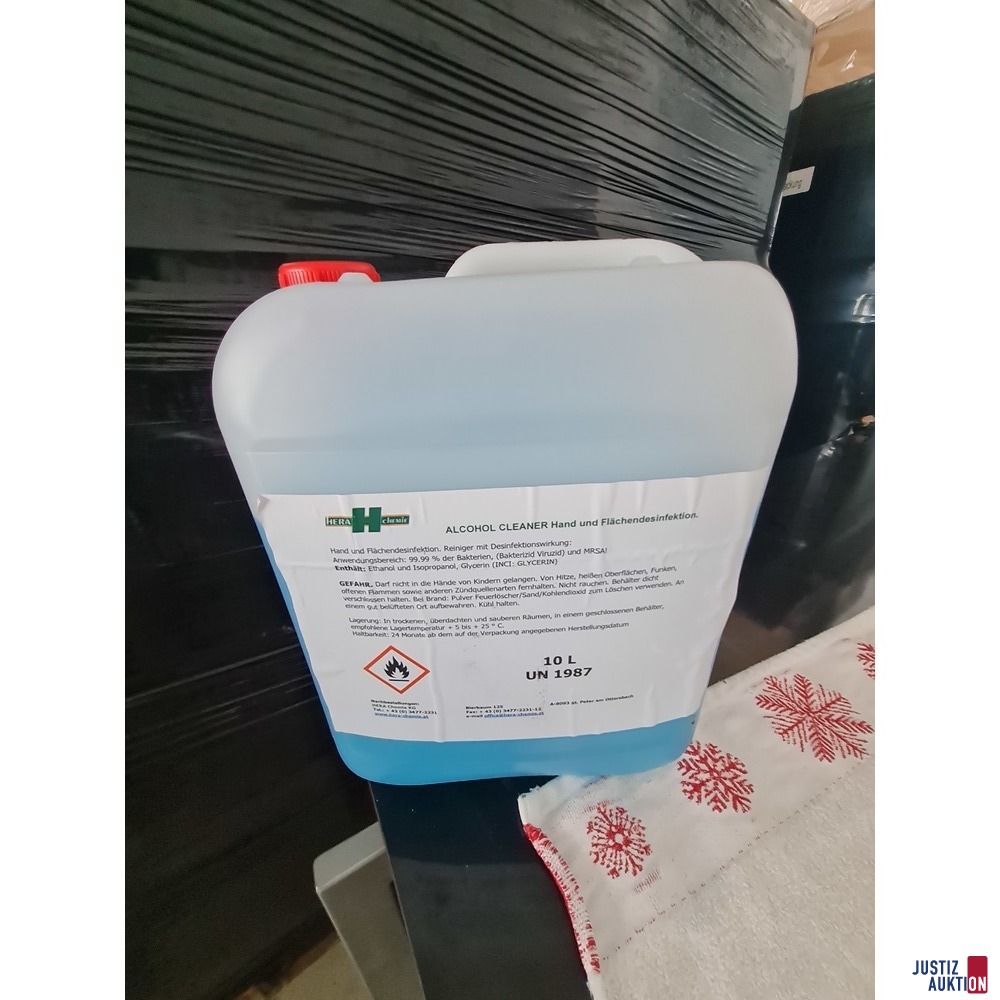 5-Liter-Kanister teilweise bef&uuml;llt