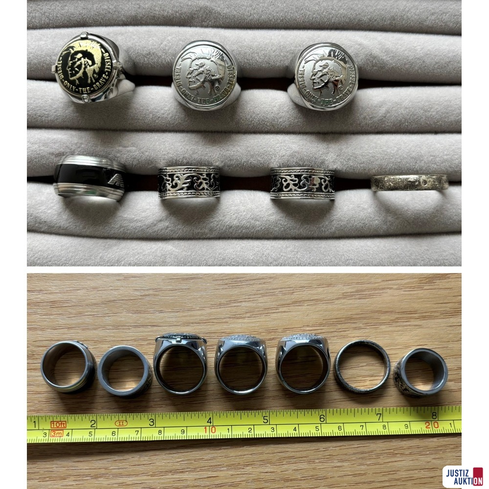 Gesamtansicht Ringe