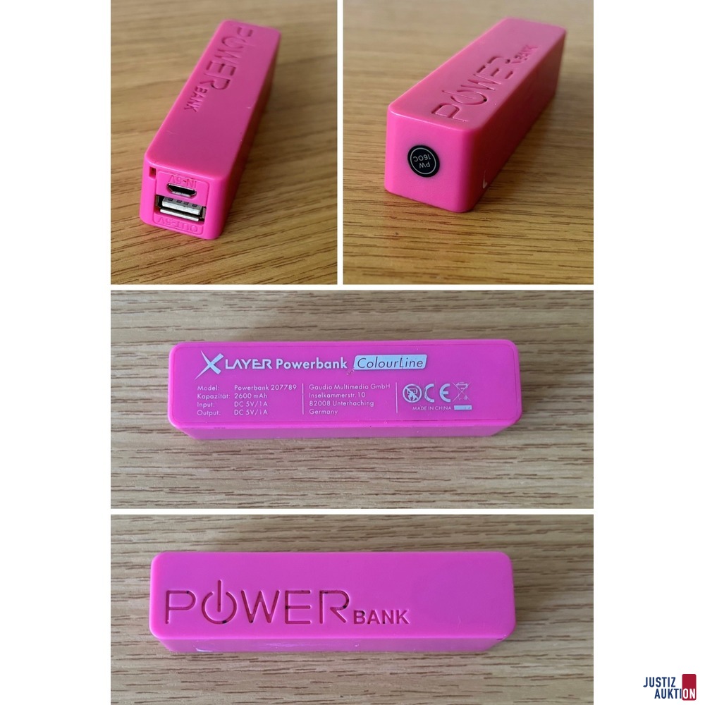 Layer Powerbank ColourLine