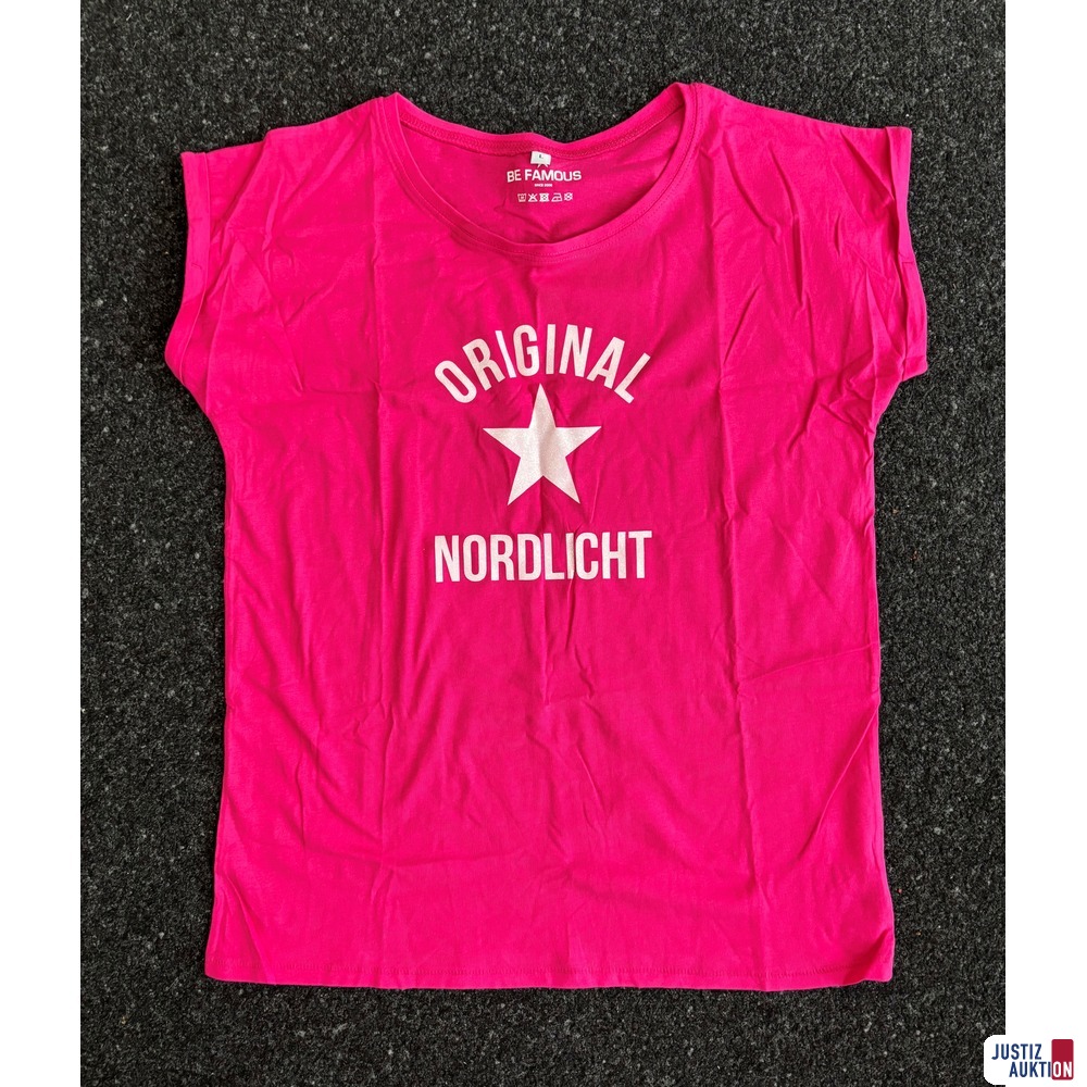 T-Shirt "Be Famous", Gr. L