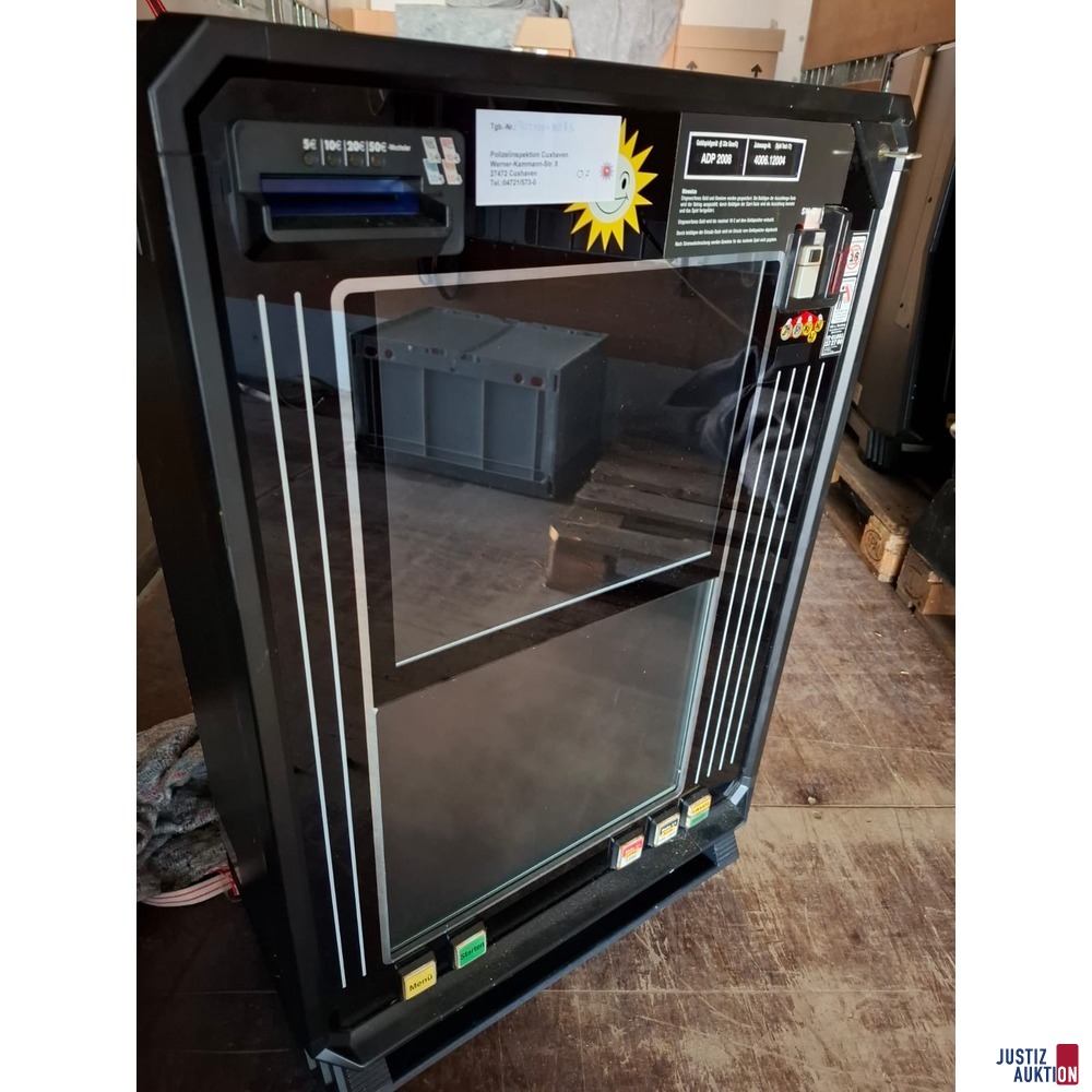 Geldspielautomat vorne
