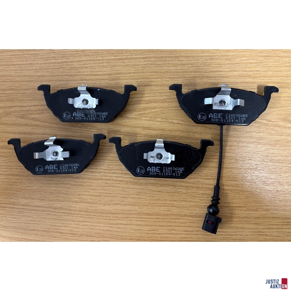 Gesamtansicht Bremsbel&auml;ge