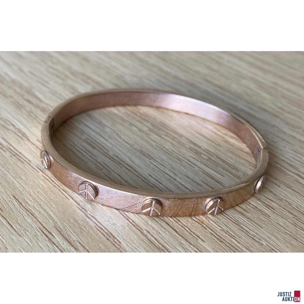 Armreif mit Peace-Zeichen