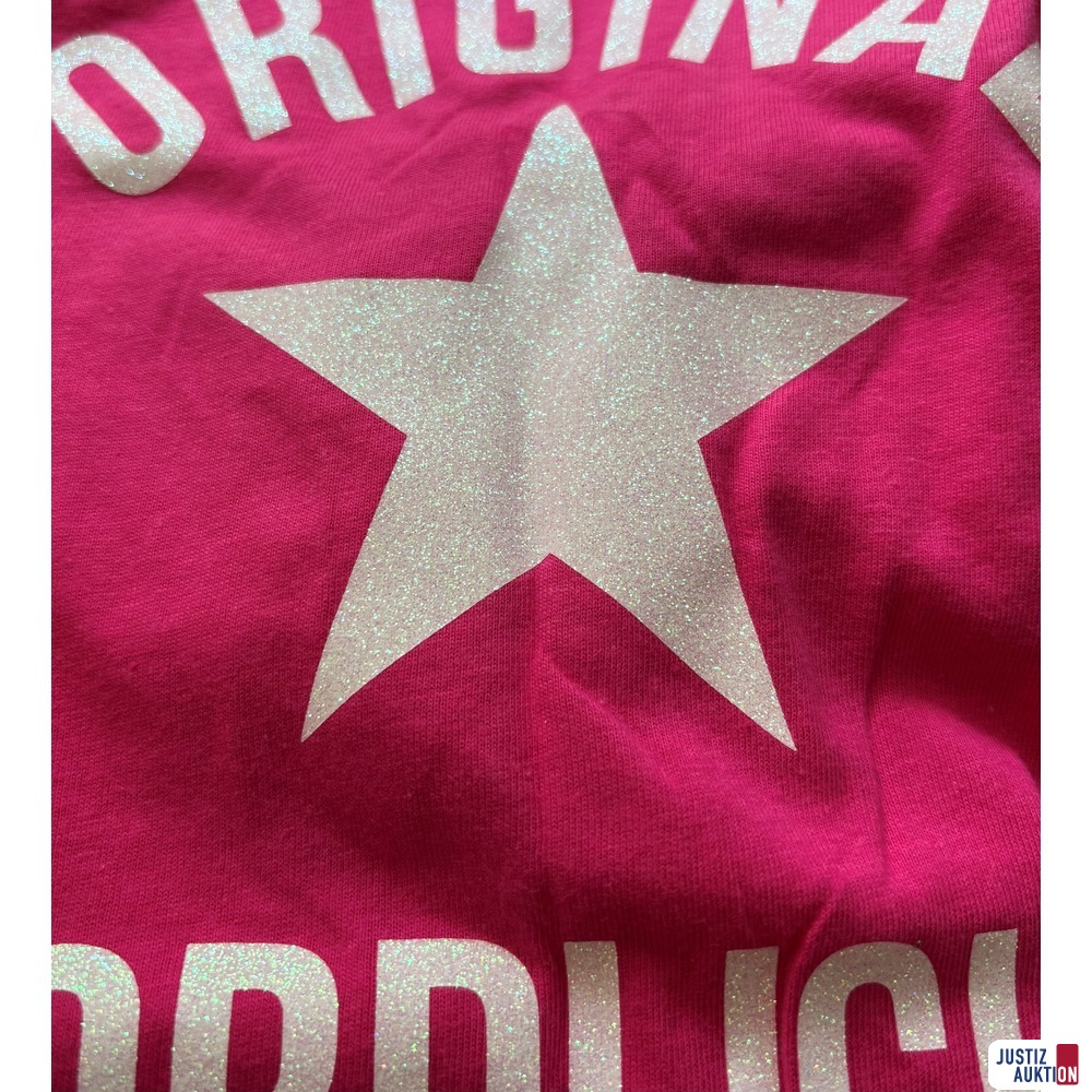 Detailansicht Glitzer-Aufdruck (T-Shirt)