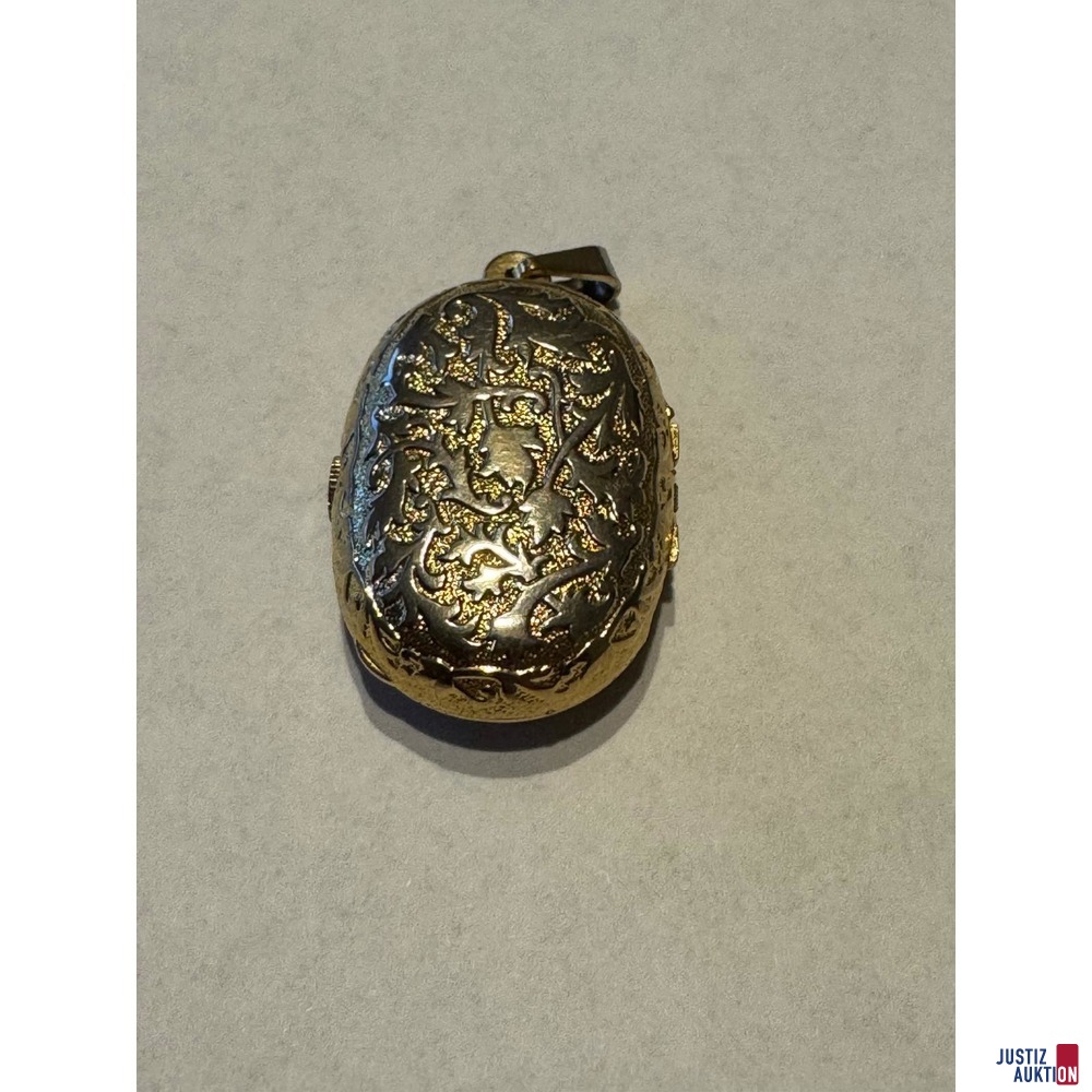 Uhrenanh&auml;nger Lugano Swiss &lpar;Scheibe fehlt&comma; defekt&rpar;