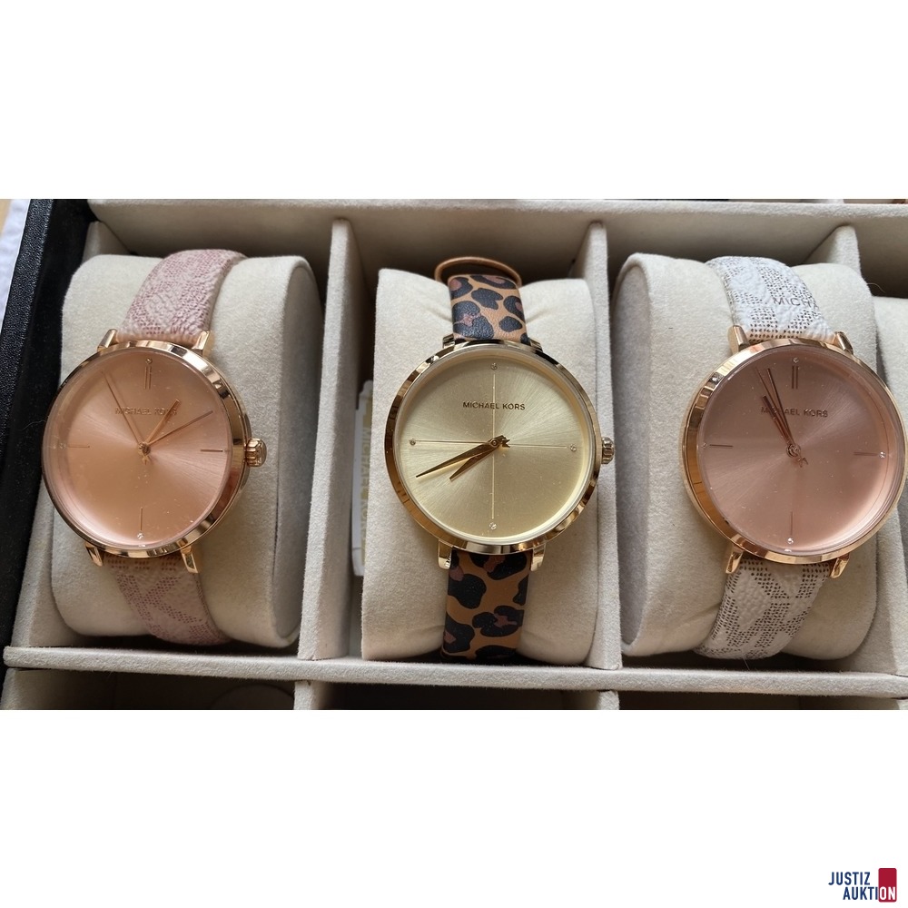 3 Michael Kors Damenuhren