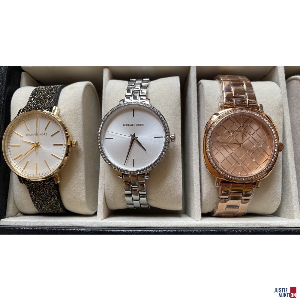 3 Michael Kors Damenuhren