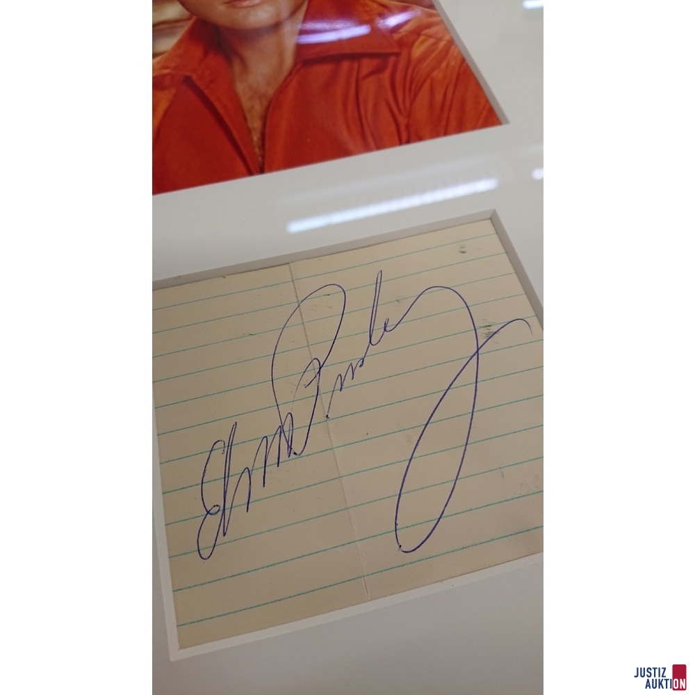 Elvis Presley Originalunterschrift
