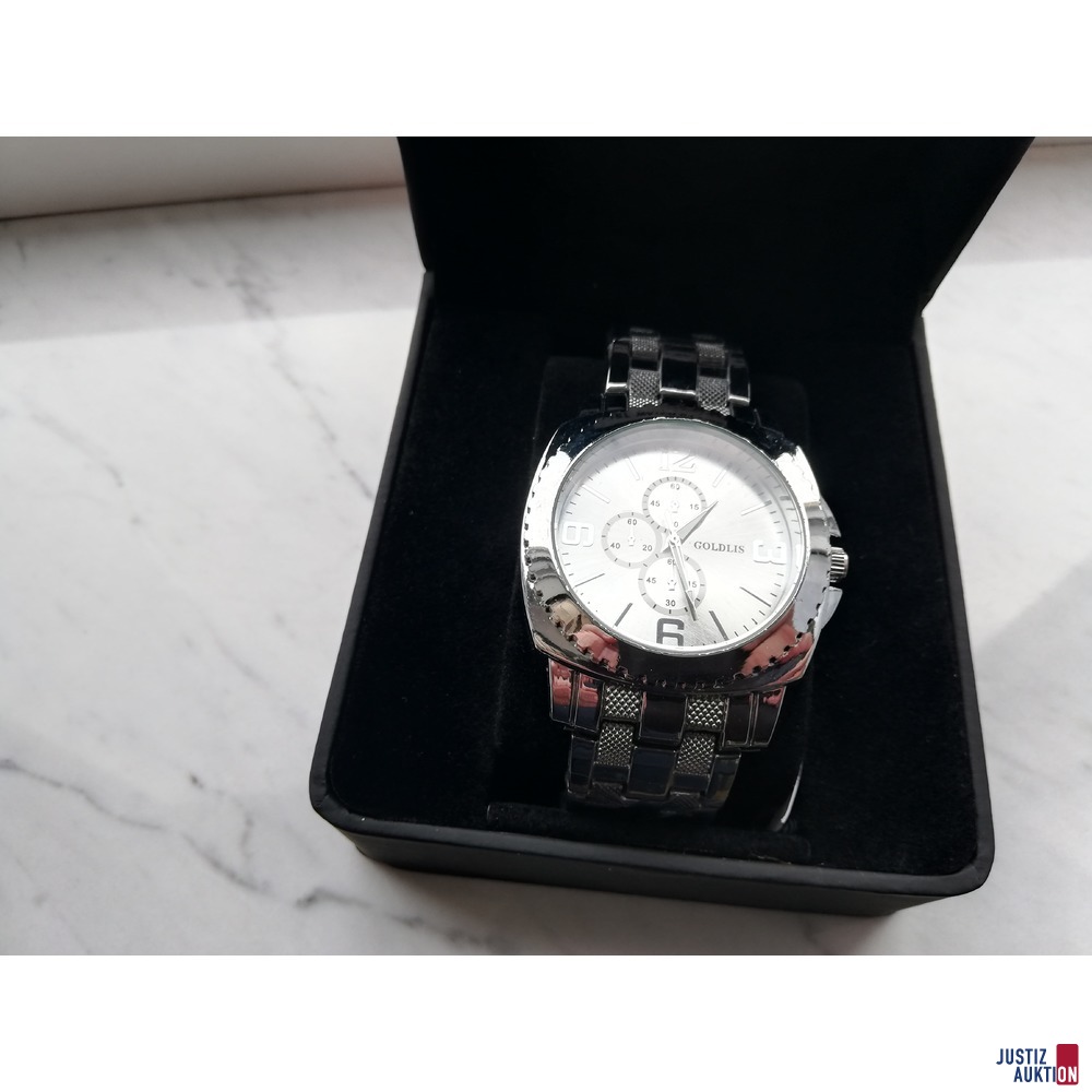 Armbanduhr GOLDLIS - Sport Watch GT Line -silberfarben