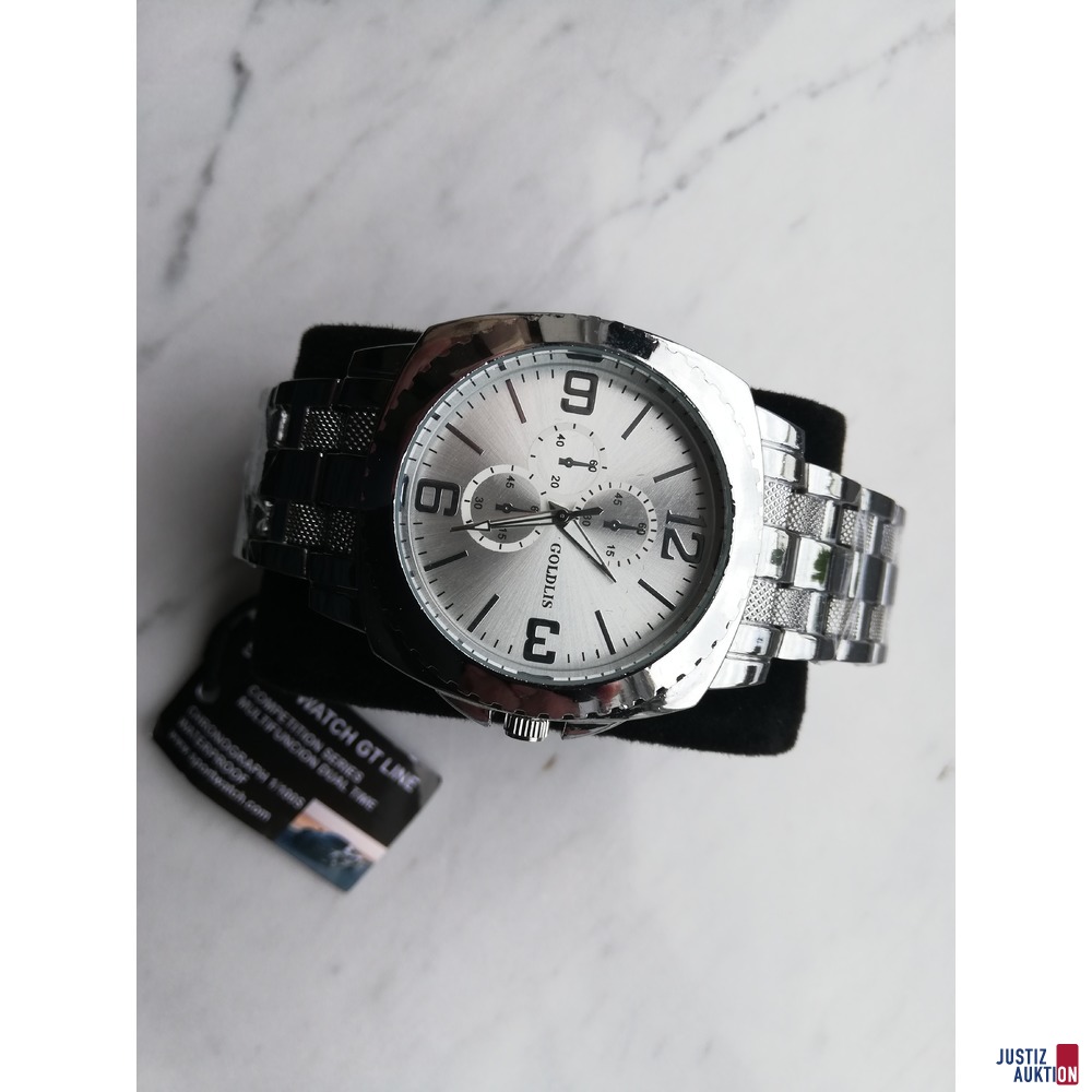 Armbanduhr GOLDLIS - Sport Watch GT Line -silberfarben