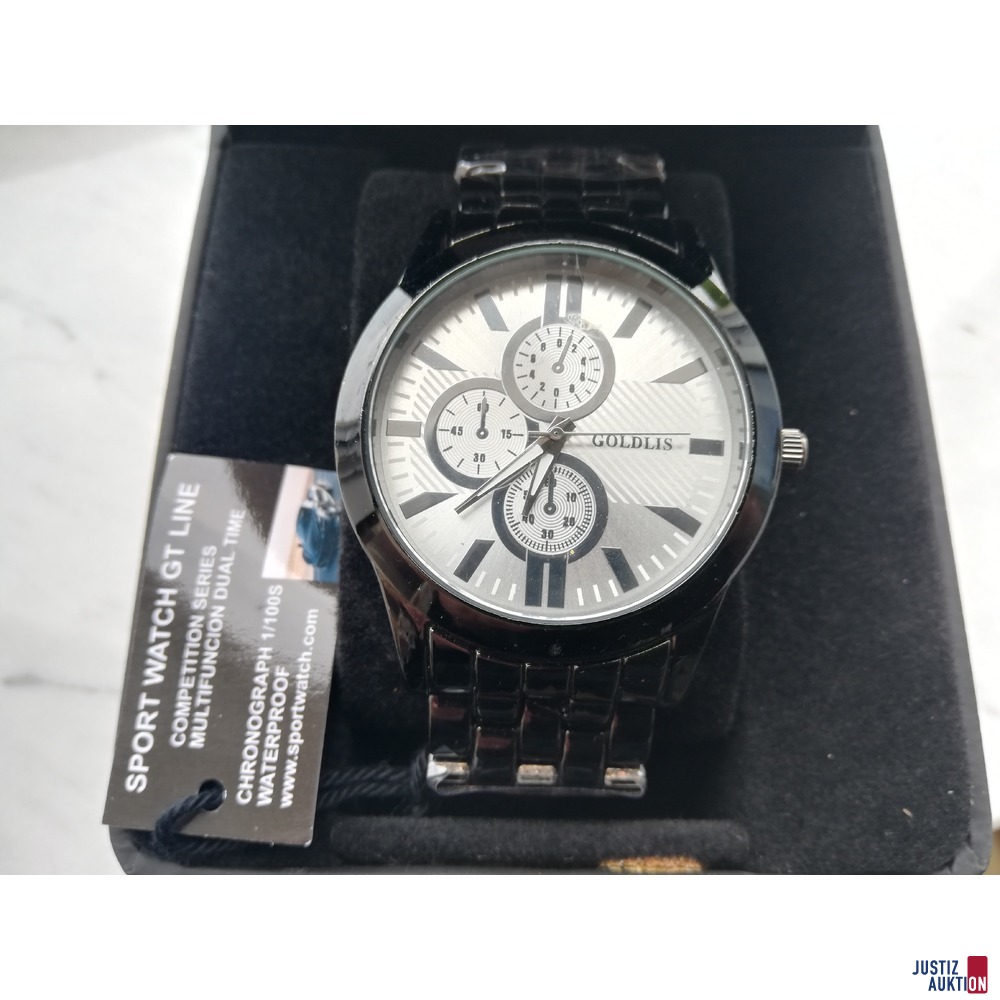 Armbanduhr GOLDLIS - Sport Watch GT Line-schwarzfarben