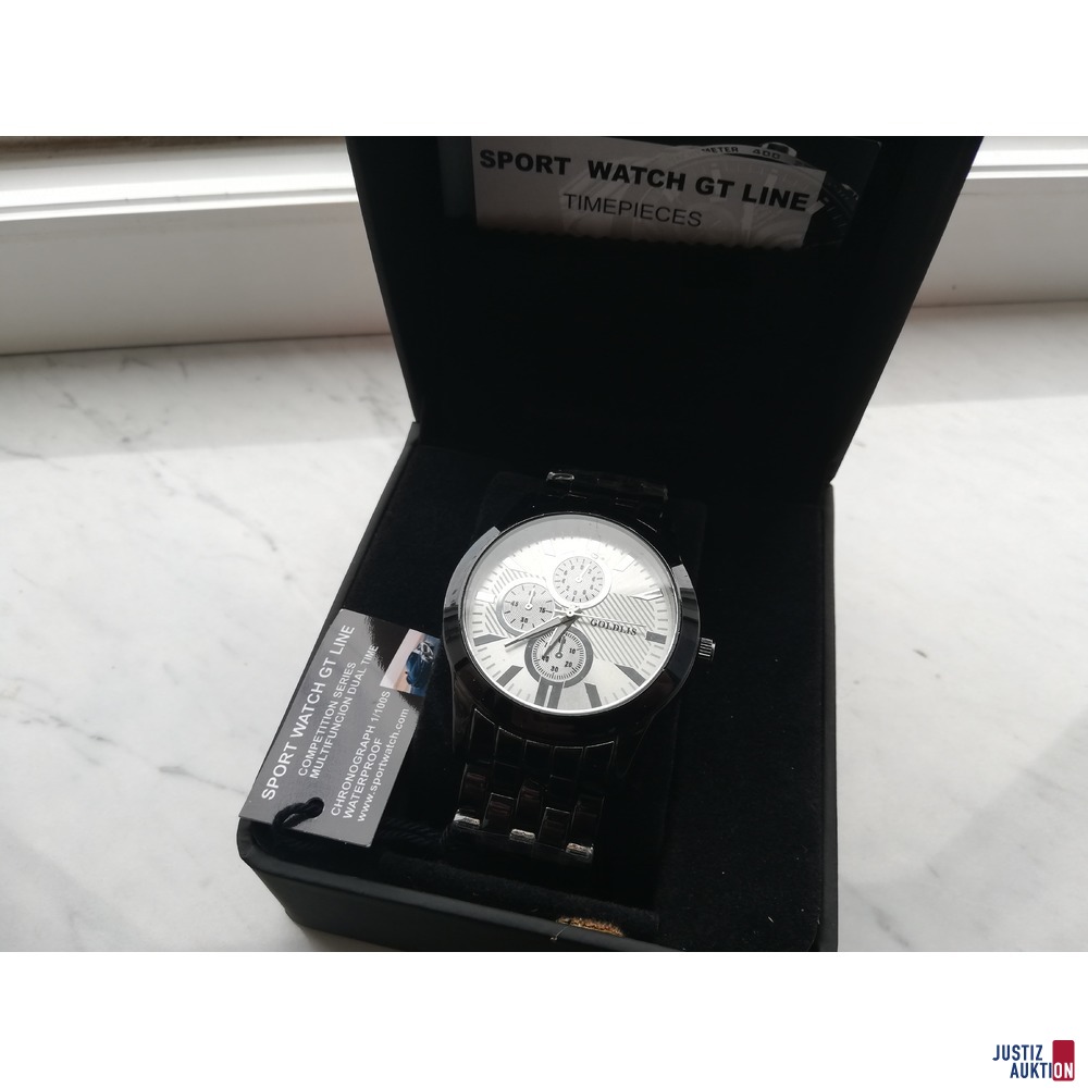 Armbanduhr GOLDLIS - Sport Watch GT Line-schwarzfarben