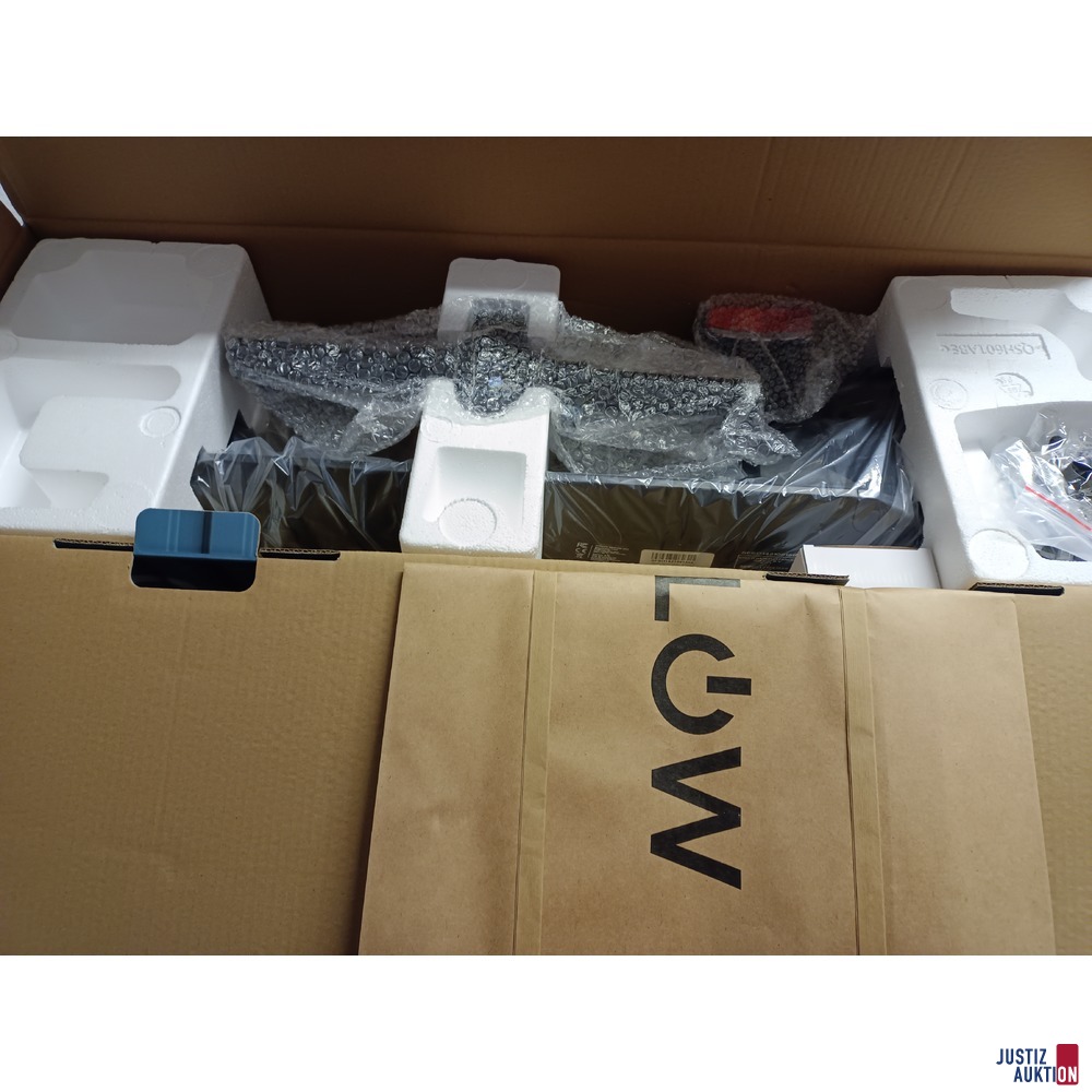 Verpackung geöffnet