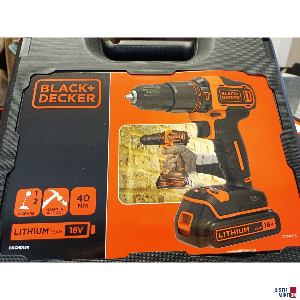 Bohrmaschine Black & Decker