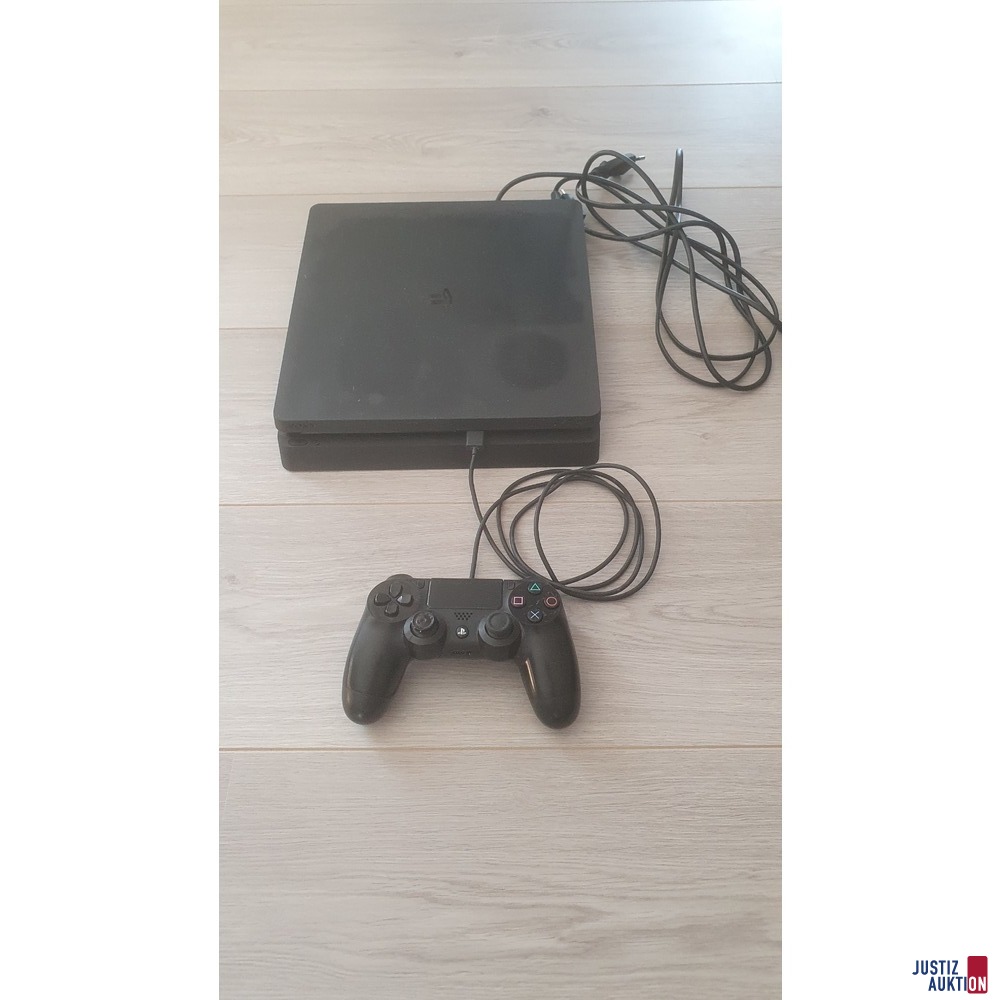 Sony PlayStation 4 Spielekonsole slim schwarz 500GB