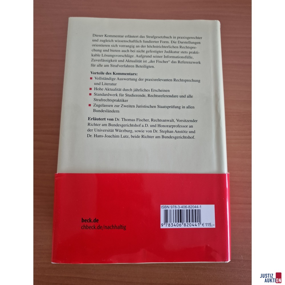 Buchr&uuml;ckseite&sol; ISBN