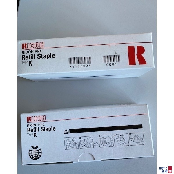 RICOH PPC Refill Staple Type K, NO.502R-AM