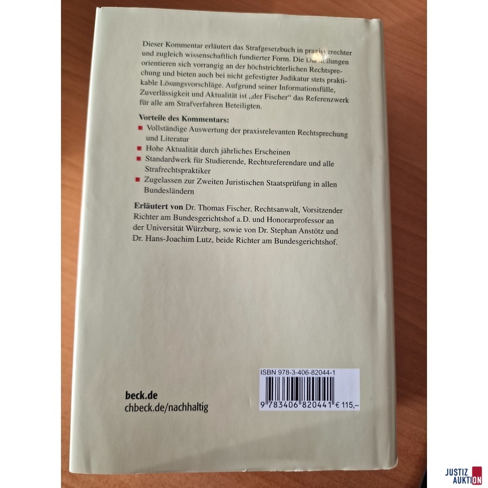 R&uuml;ckseite &sol; ISBN