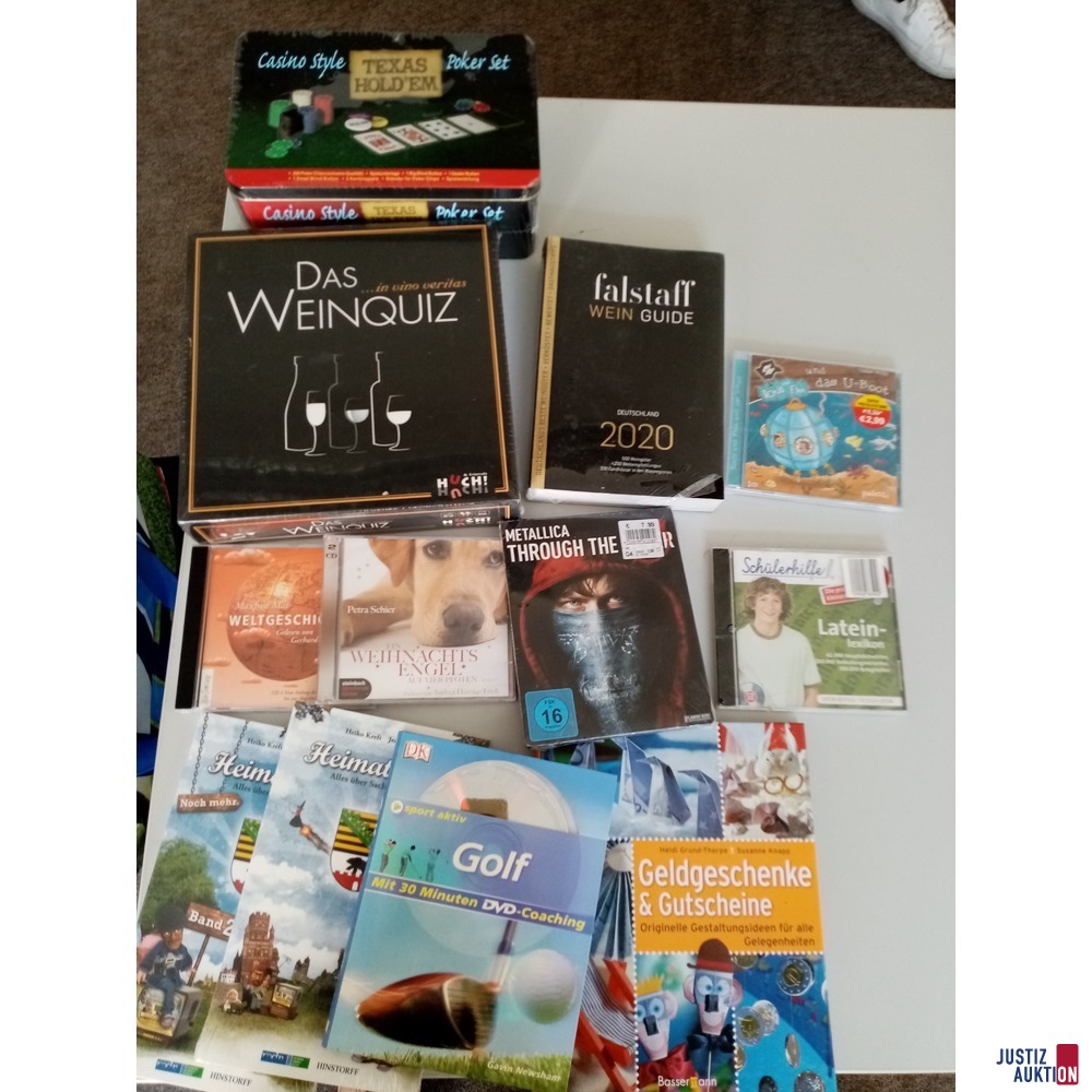 Set 470: CD/Buch/Spiel