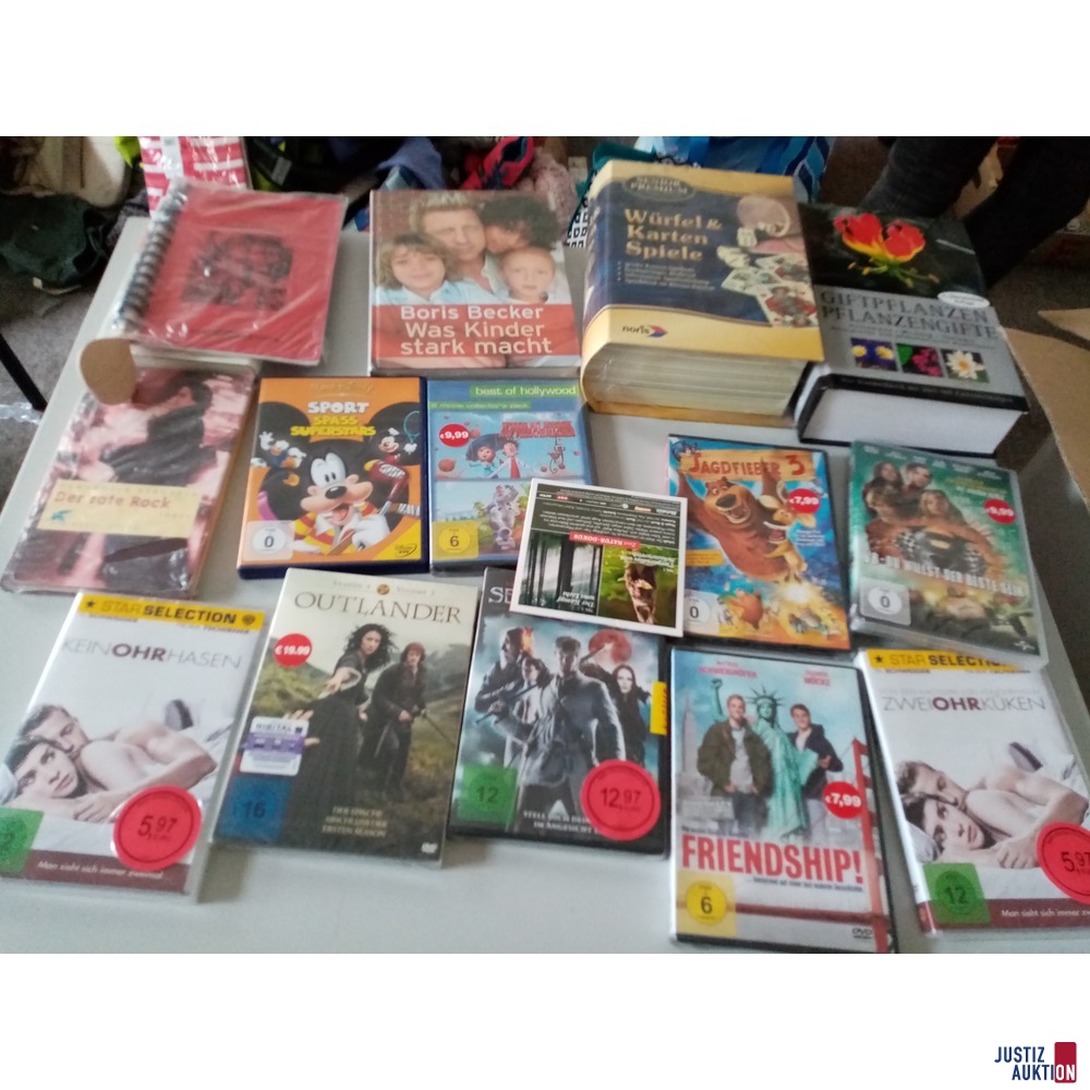 Konvolut an CD/DVD