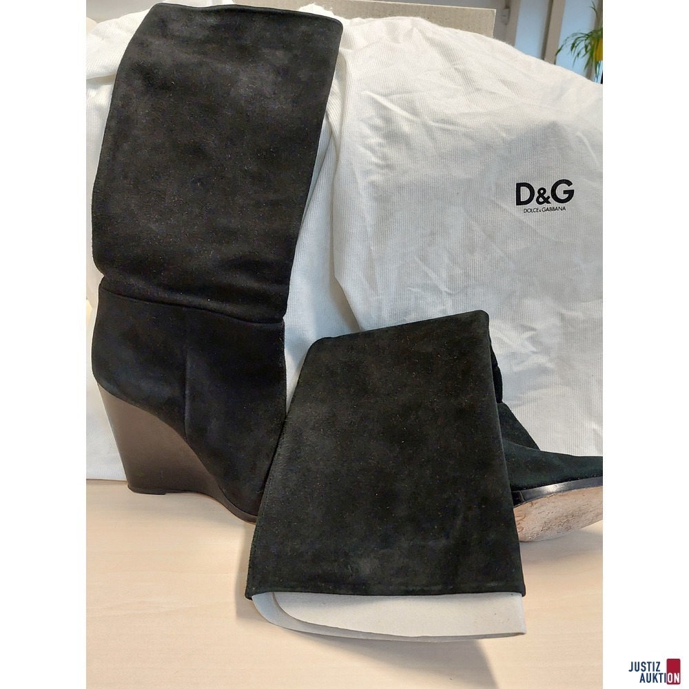 Damenstiefel der Marke Dolce &amp&semi; Gabana - Gr&ouml;&szlig;e 36