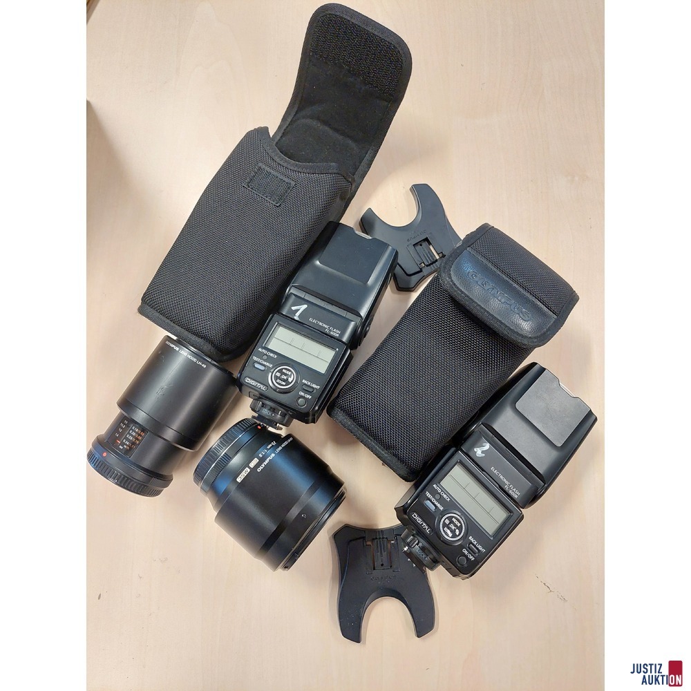 1 Objektiv der Marke Olympus 75mm 1&colon;1&period;8 ED MSC u&period;a&period;