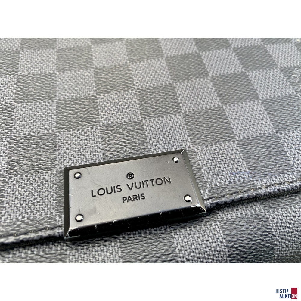 Louis Vuitton Umhängetasche schwarz/grau - wie abgebildet.
