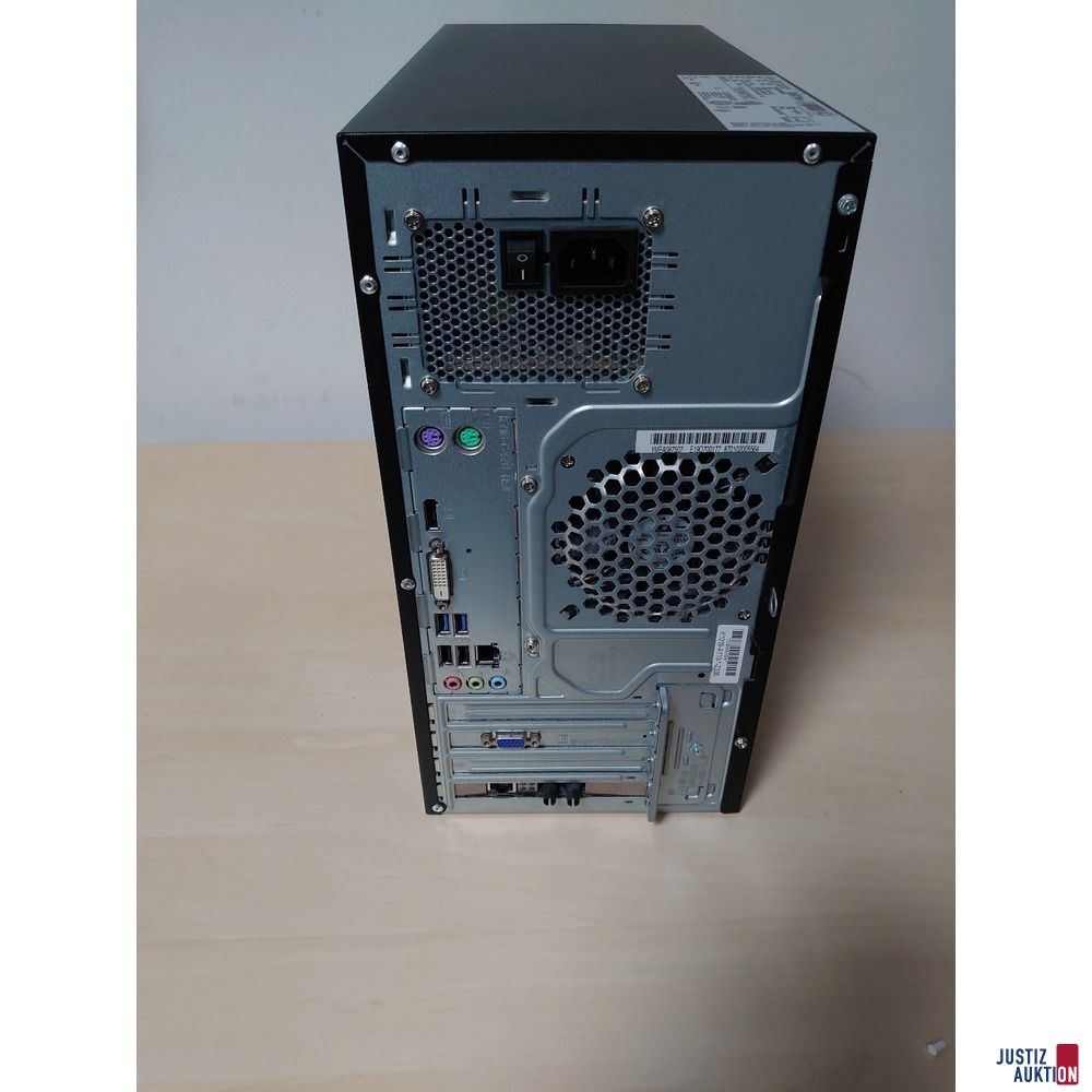 Fujitsu Siemens Esprimo P556/2/E85+ - Rückseite