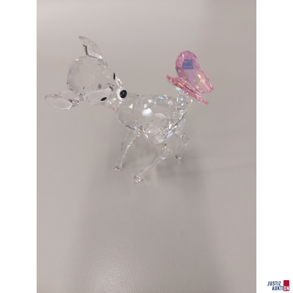 Swarovski – Disney Bambi 2008 Produkt Code: 943951 - Größe ca. 8,2 x 9,7 cm